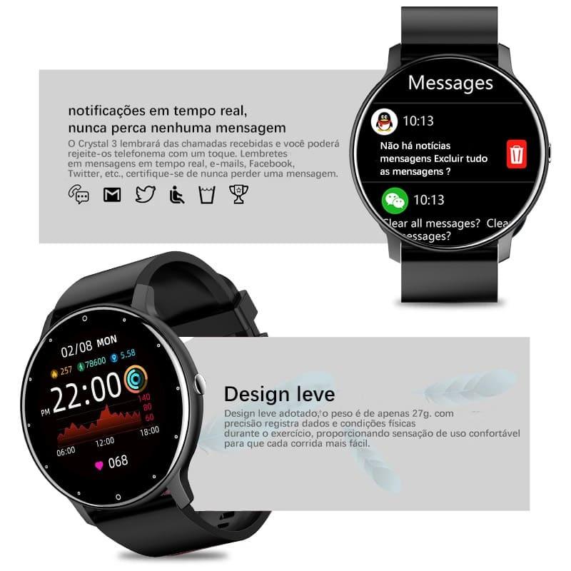 SmartWatch Lige - Rélogio Inteligente - Hoppyshop